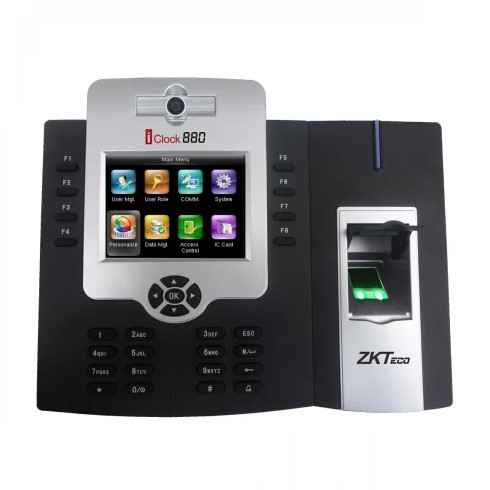 Buy ZKTeco iClock880 Fingerprint Time Attendance & Access Control Terminal  at cheap price
